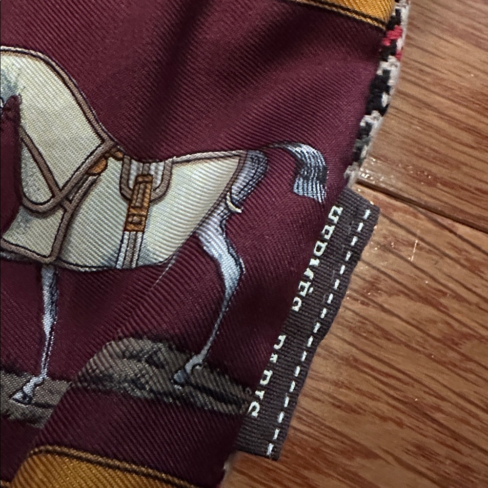 Vintage luxe up Hermes scarf bag - Picture 6 of 11